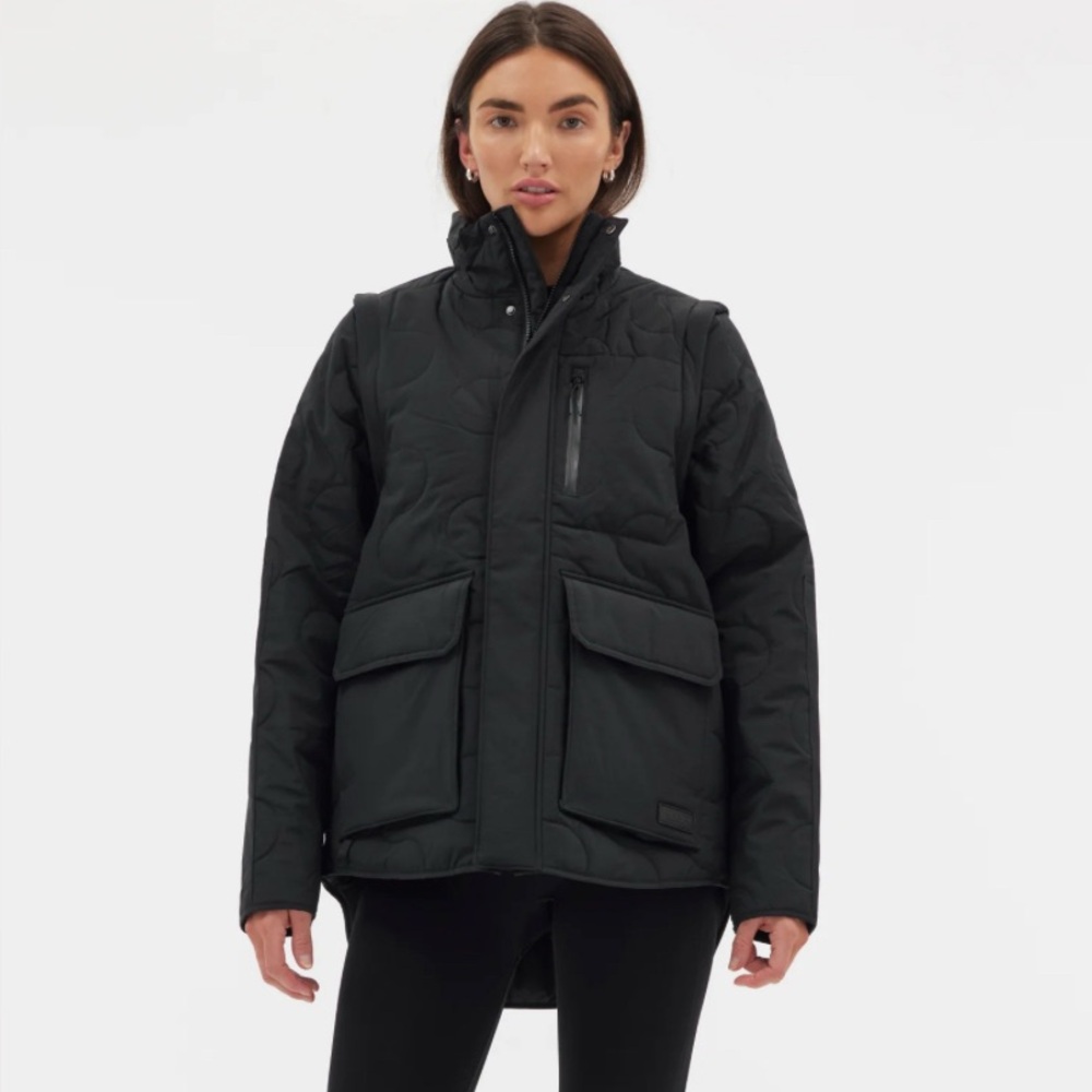 Halfdays Women's Davis Convertible Jacket - Black XS